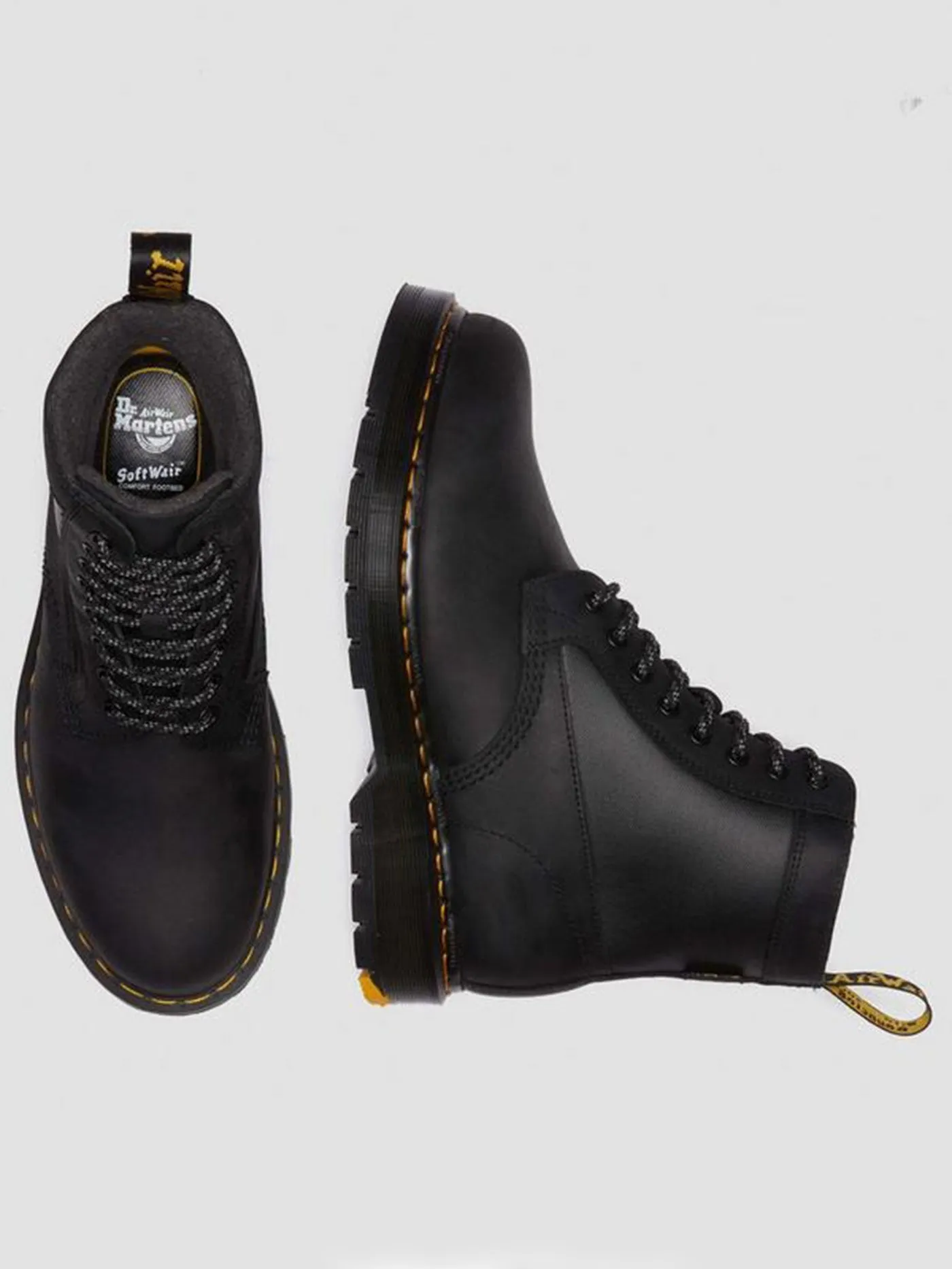 1460 Trinity Connection Wp Coated Nylon Black Boots
