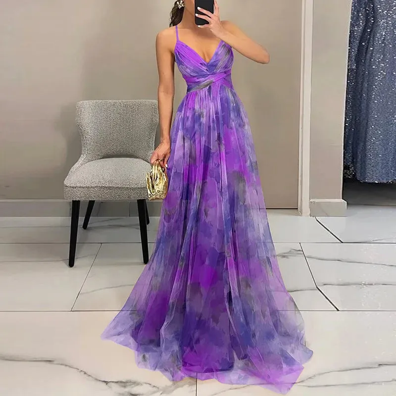 Amara  Enchanting Floral Maxi Dress
