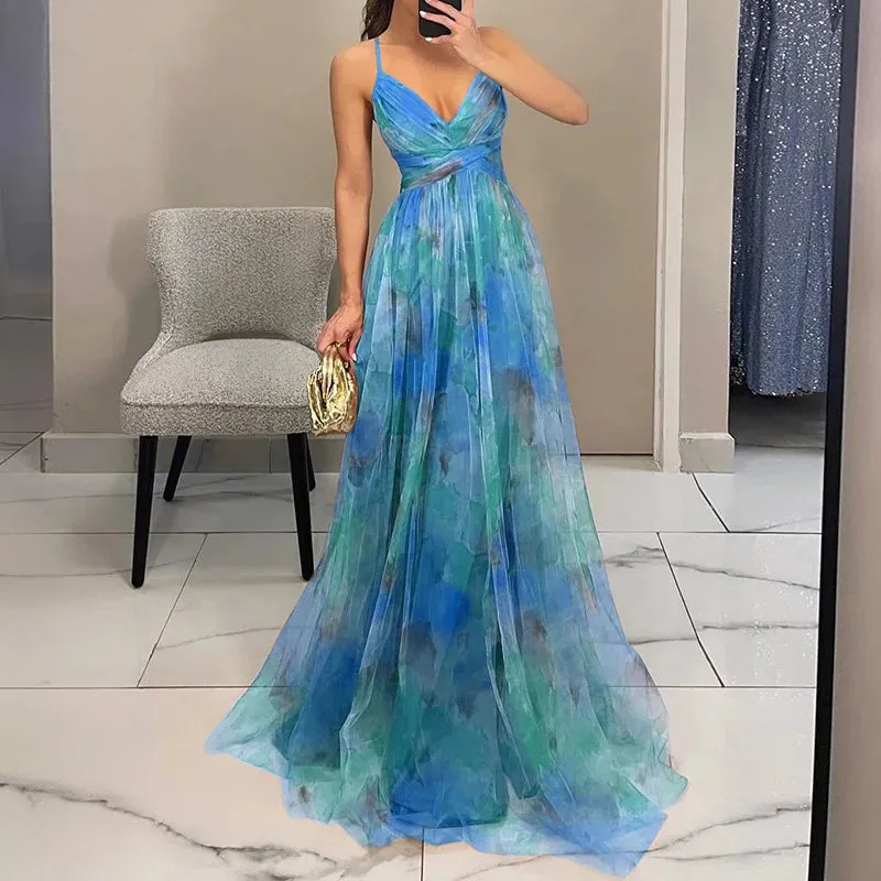 Amara  Enchanting Floral Maxi Dress