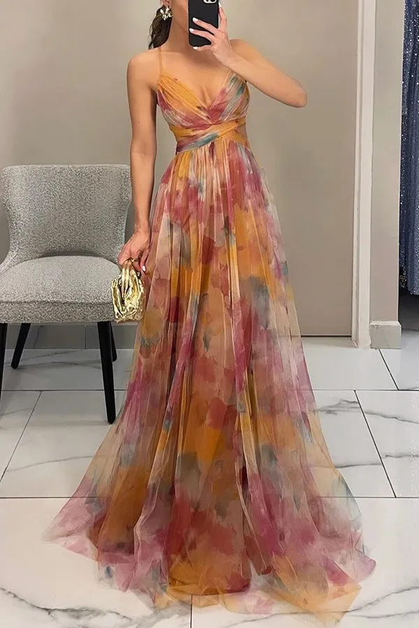 Amara  Enchanting Floral Maxi Dress