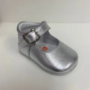 Andanines Silver Pram Shoe