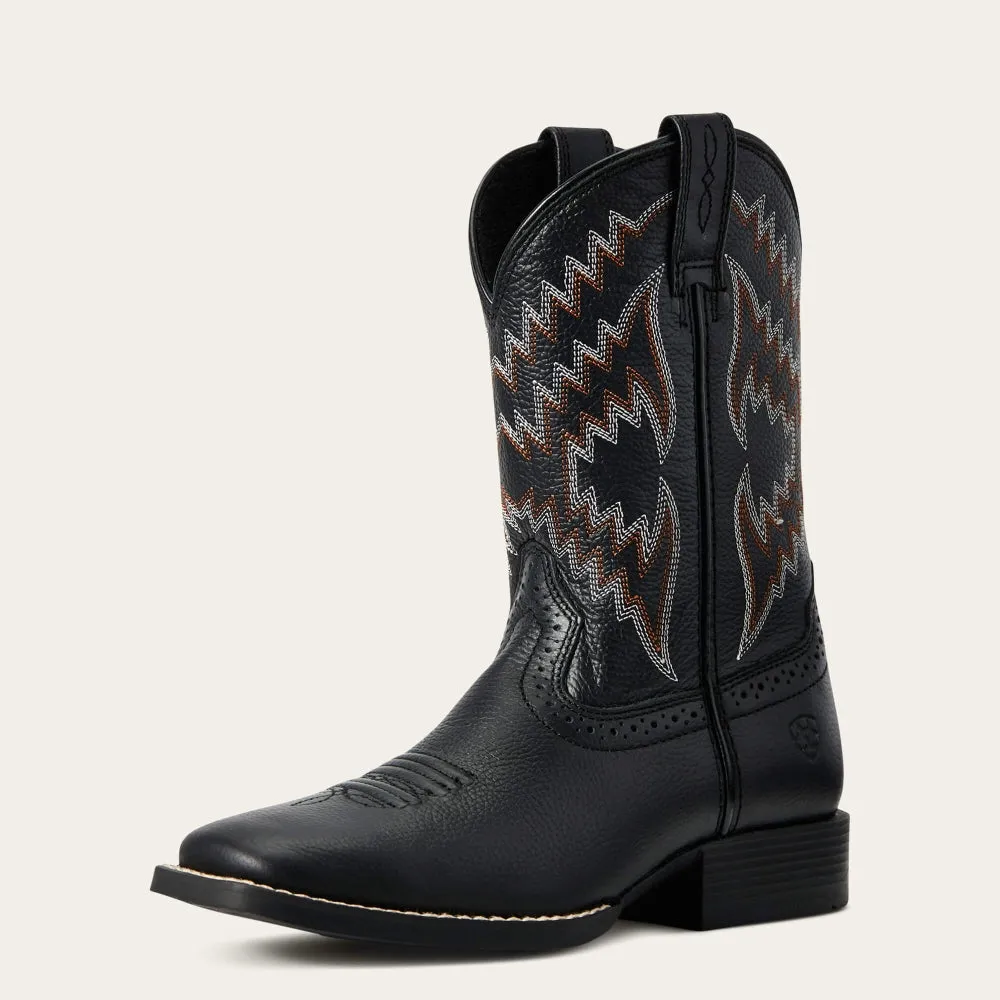 Ariat Youth Tycoon Western Boots (Sizes: 1 Youth - 6 Youth) - 10029627