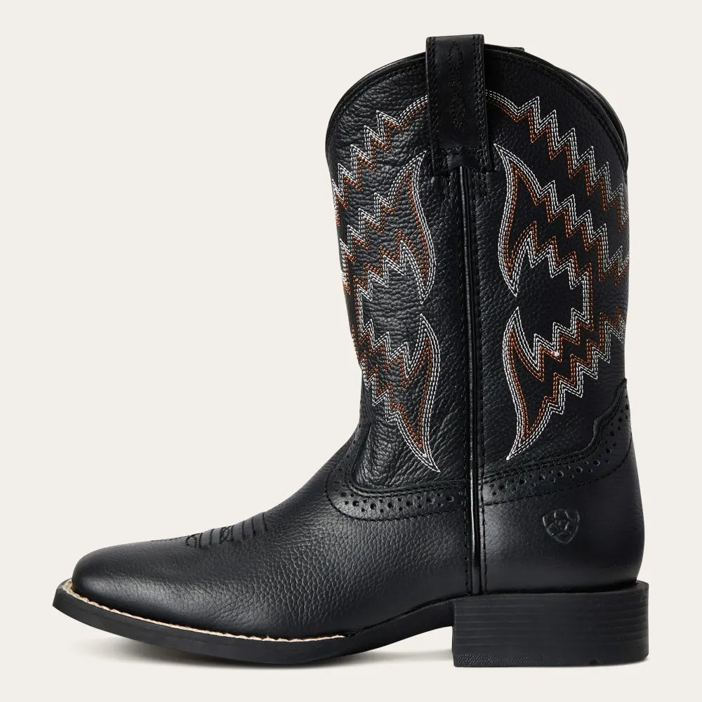 Ariat Youth Tycoon Western Boots (Sizes: 1 Youth - 6 Youth) - 10029627