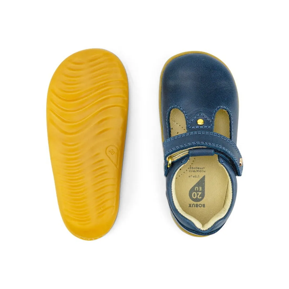 Bobux Step Up T-Bar Louise Midnight Blue 728330