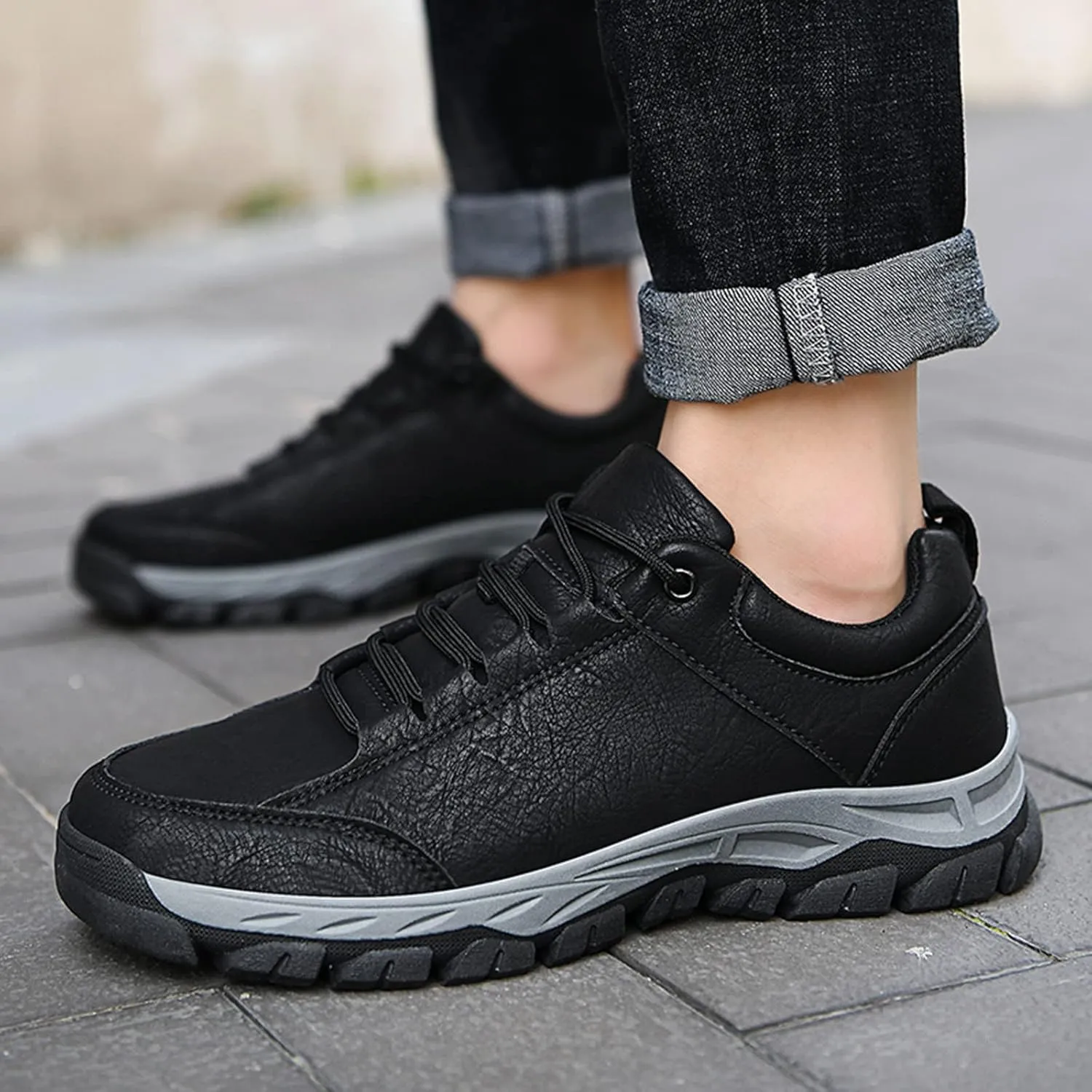 Breathable Walking Shoes for Men Casual Sneaker Mesh Breathable Walking Shoe Athletic Fashion Sneakers for Men