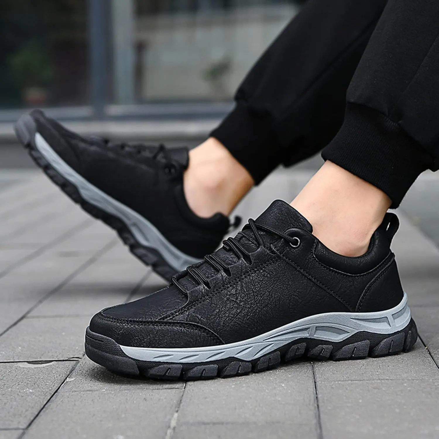 Breathable Walking Shoes for Men Casual Sneaker Mesh Breathable Walking Shoe Athletic Fashion Sneakers for Men