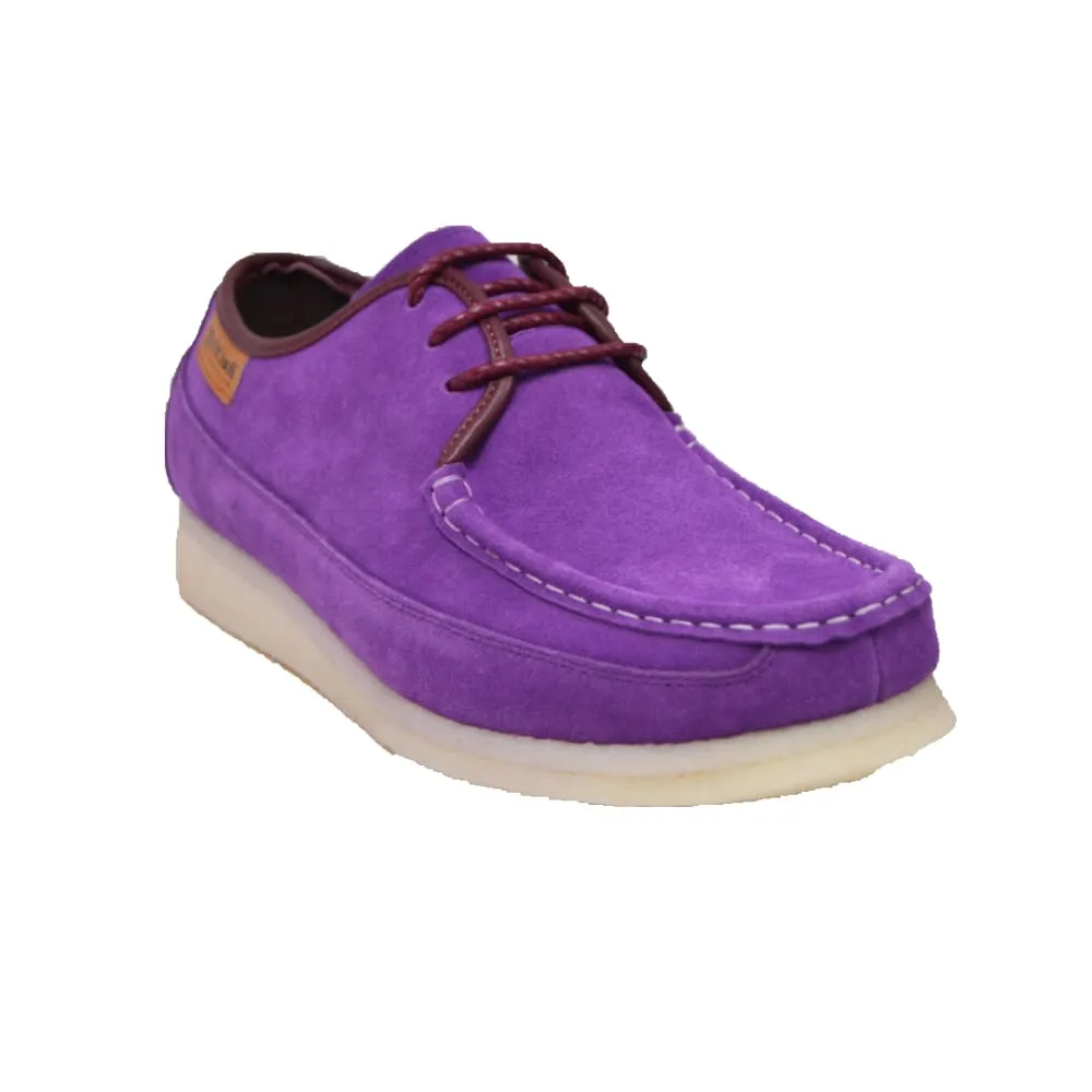 British Walkers Crown Plus Low Top Men's Suede Crepe Sole Shoes