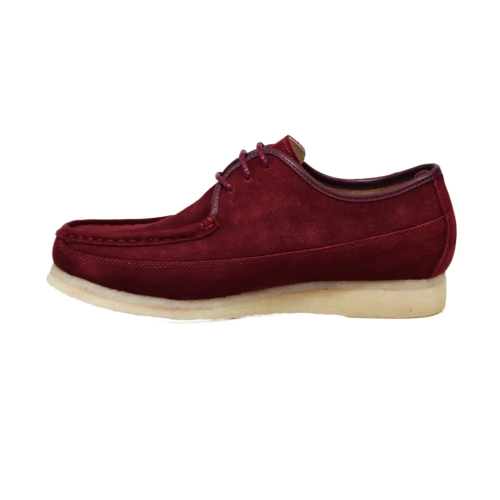 British Walkers Crown Plus Low Top Men's Suede Crepe Sole Shoes