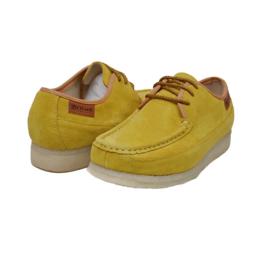 British Walkers Crown Plus Low Top Men's Suede Crepe Sole Shoes