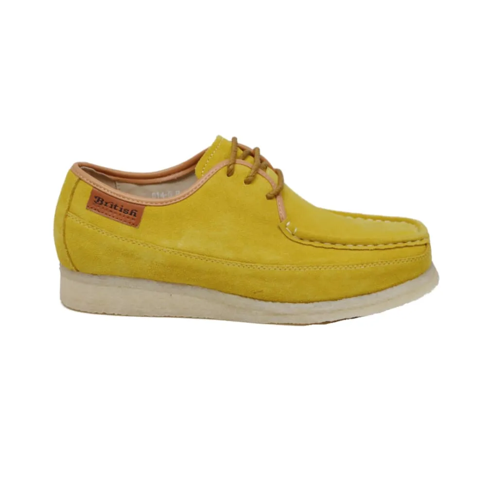 British Walkers Crown Plus Low Top Men's Suede Crepe Sole Shoes