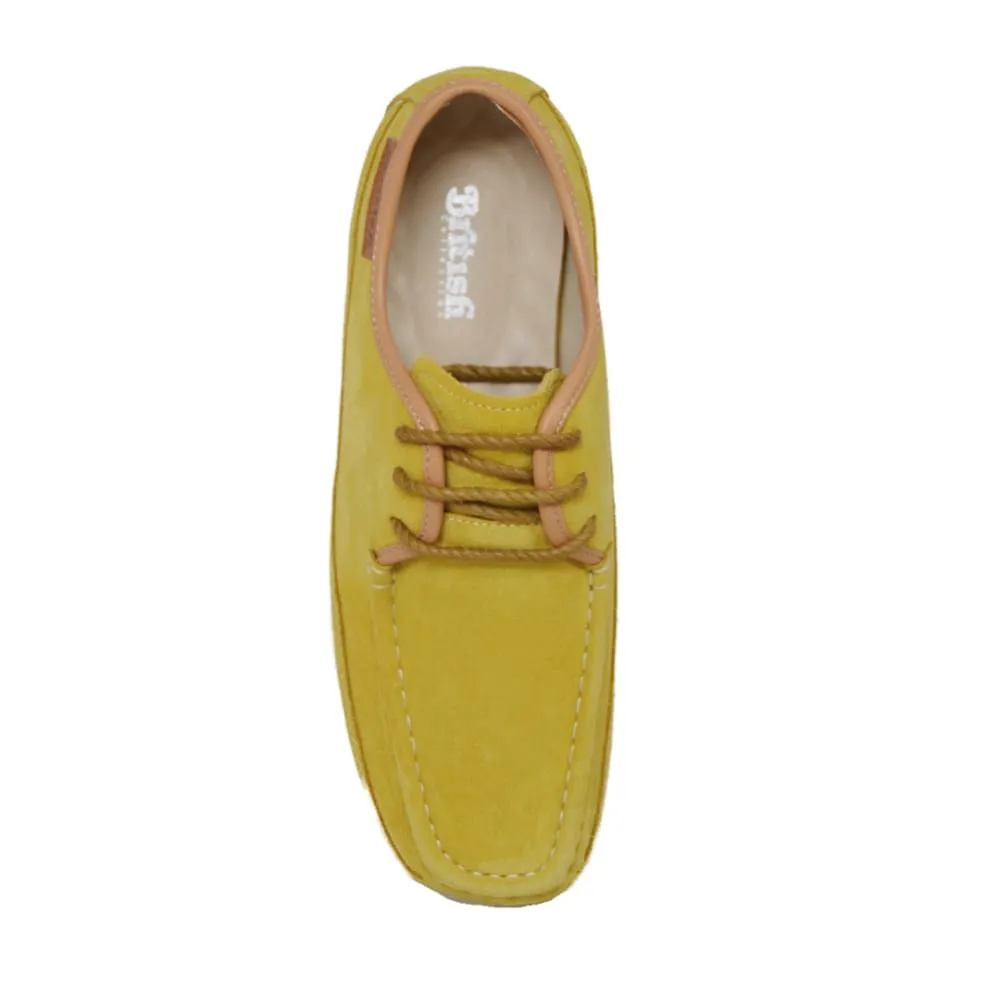 British Walkers Crown Plus Low Top Men's Suede Crepe Sole Shoes