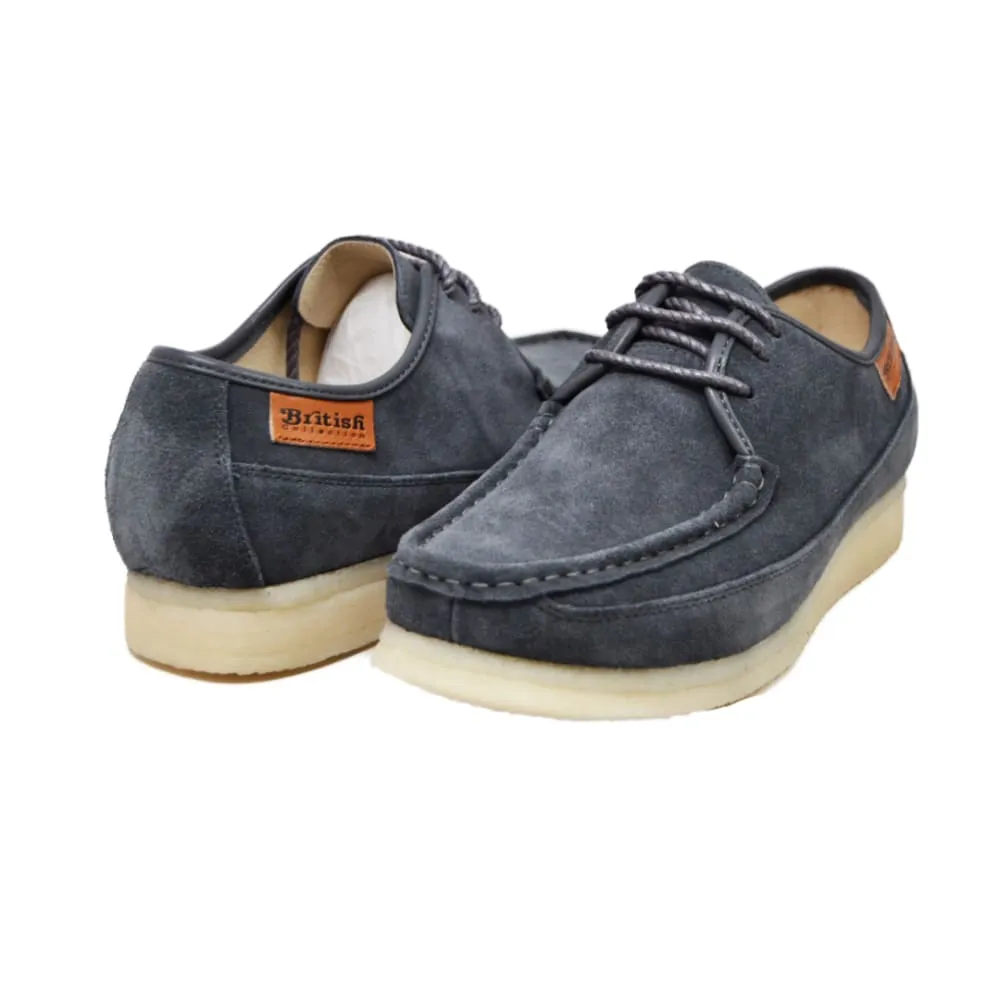 British Walkers Crown Plus Low Top Men's Suede Crepe Sole Shoes