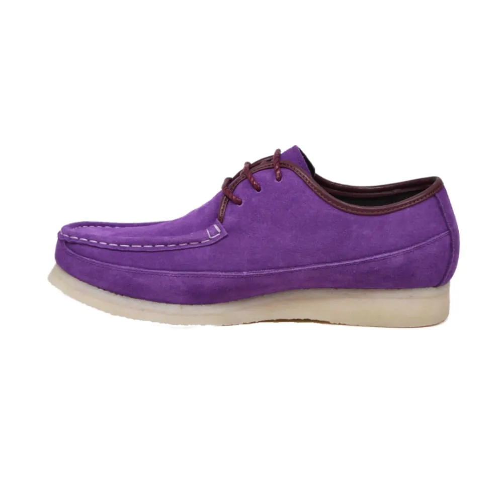British Walkers Crown Plus Low Top Men's Suede Crepe Sole Shoes