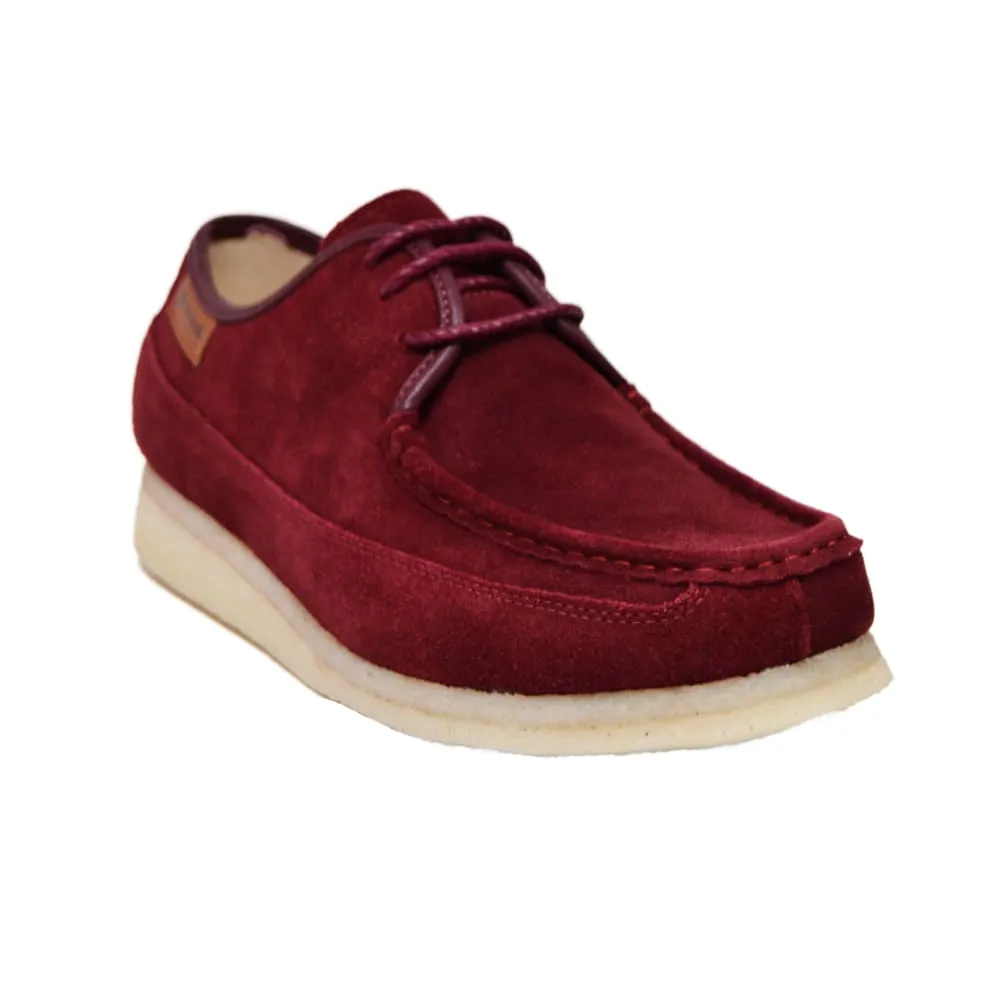 British Walkers Crown Plus Low Top Men's Suede Crepe Sole Shoes
