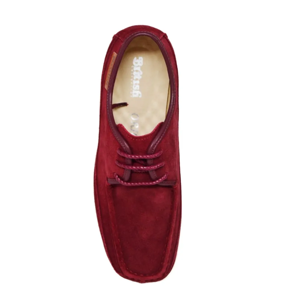 British Walkers Crown Plus Low Top Men's Suede Crepe Sole Shoes