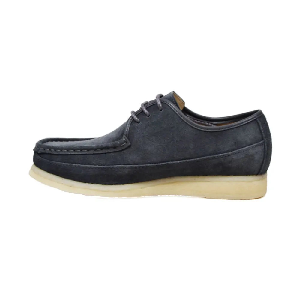 British Walkers Crown Plus Low Top Men's Suede Crepe Sole Shoes