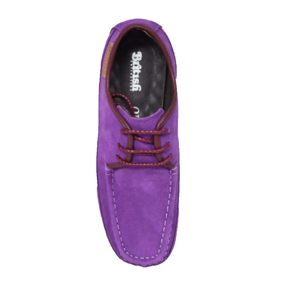 British Walkers Crown Plus Low Top Men's Suede Crepe Sole Shoes