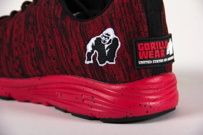 Brooklyn knitted sneakers - Red/Black