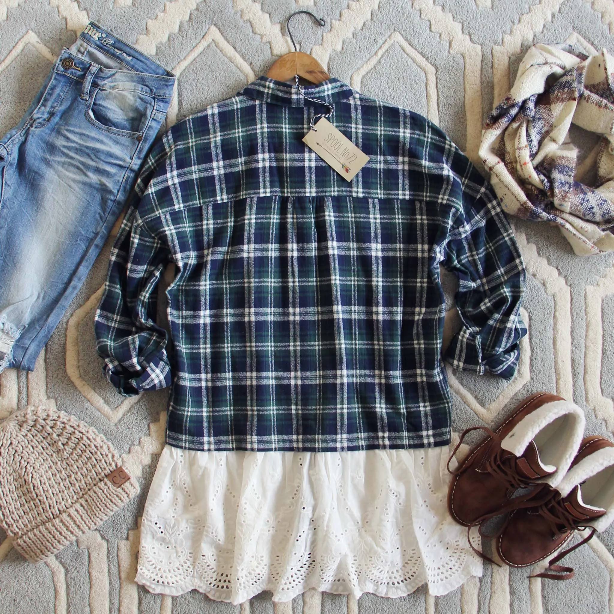 Cascade Trail Lace Top
