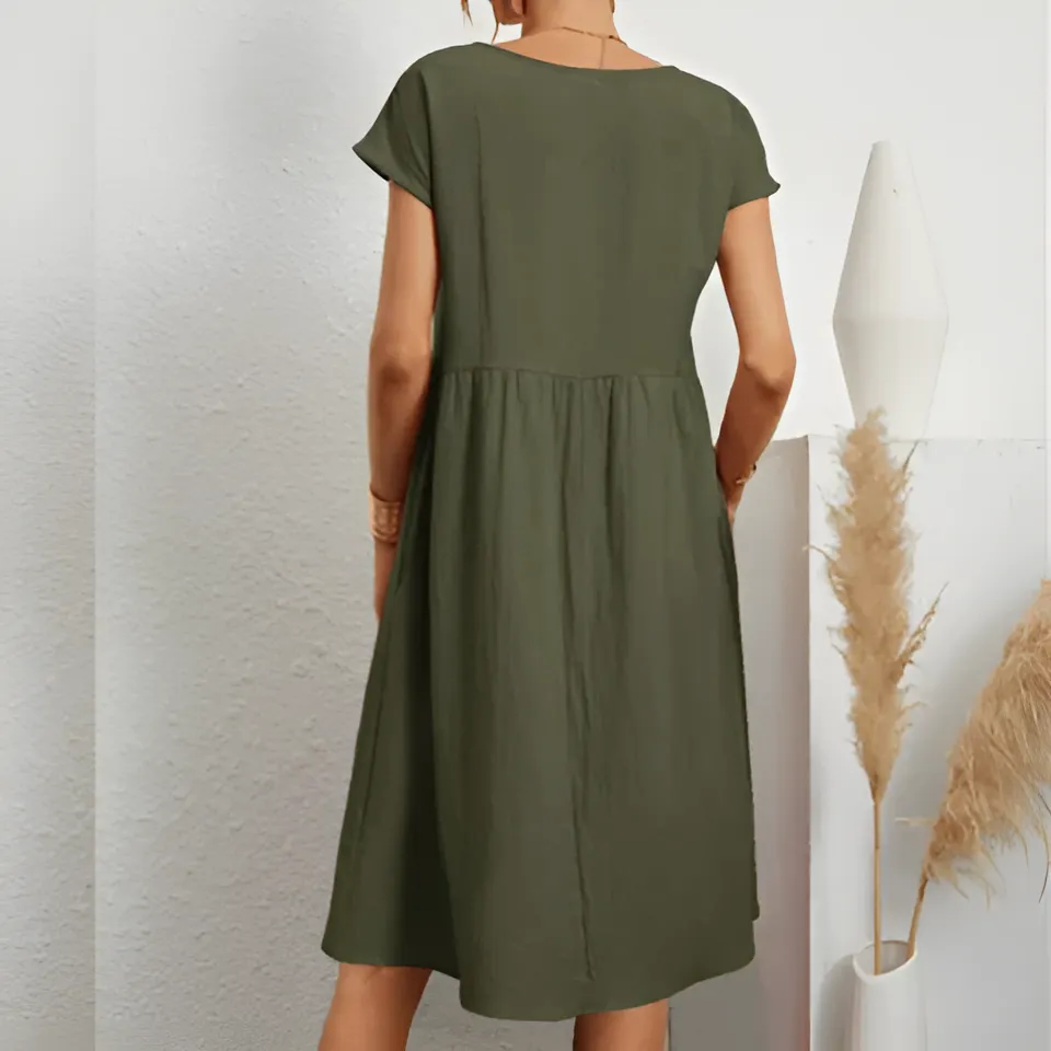 Cindy - Flowy Sleeveless Summer Dress
