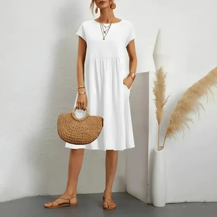 Cindy - Flowy Sleeveless Summer Dress