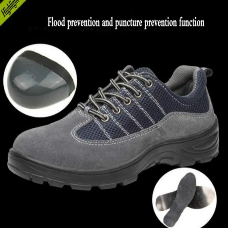 Durable Anti-Mite Safety Footwear for Men and Women with Puncture Resistance