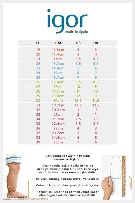 Igor Berri Velcro Caramelo Shoes - Kaki