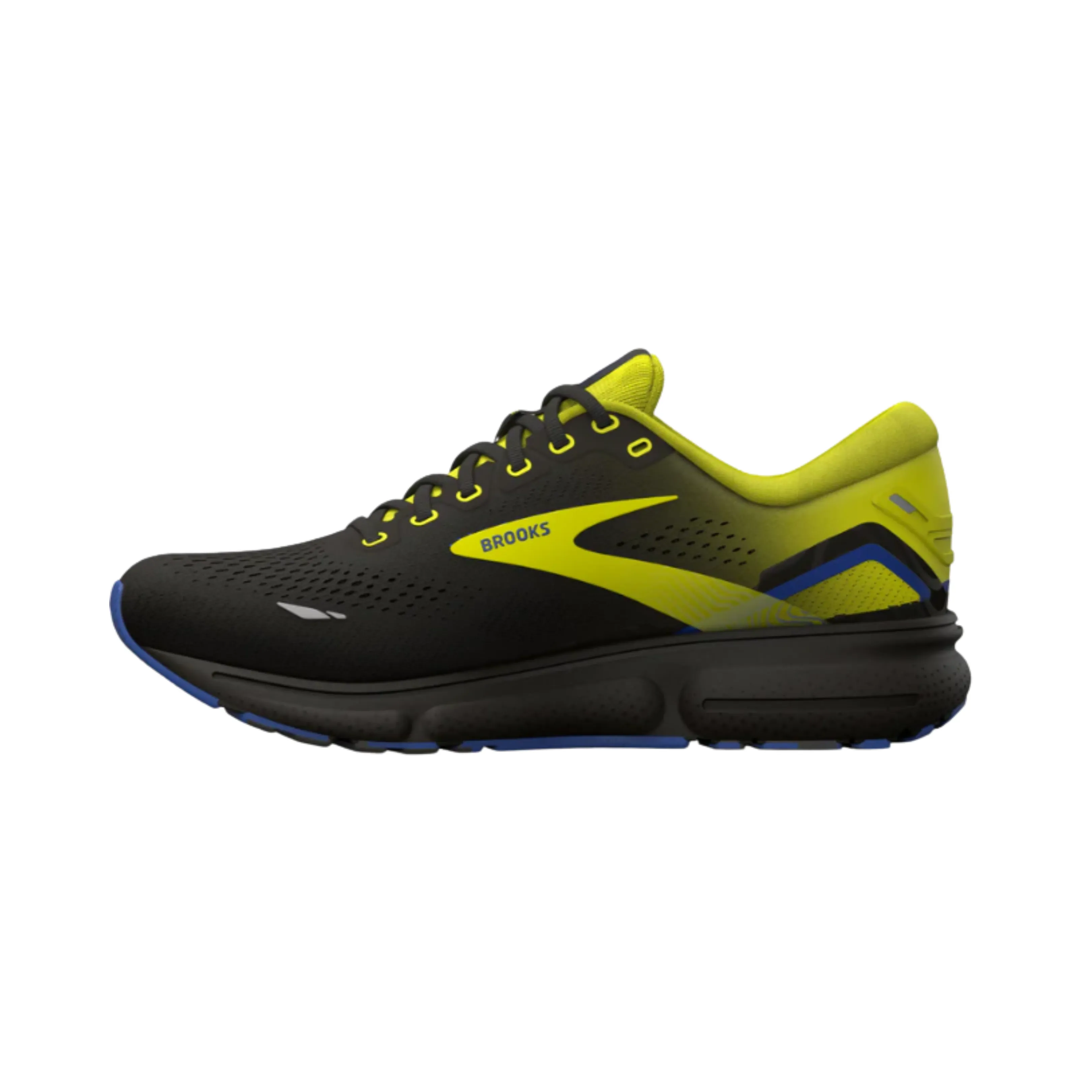 Men's Ghost 15  Black/Nightlife/Blue (D Width)