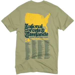 National Forests and Grasslands Pocket Tee - Bay Leaf