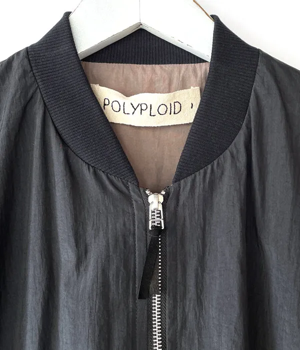 POLYPLOID/BOMBER JACKET B (BLACK)