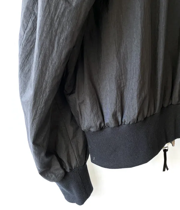 POLYPLOID/BOMBER JACKET B (BLACK)