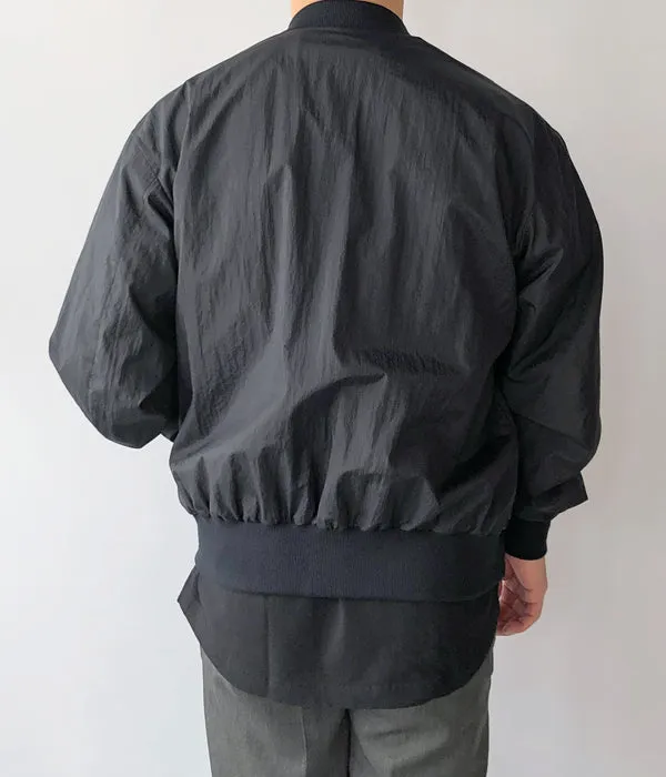 POLYPLOID/BOMBER JACKET B (BLACK)
