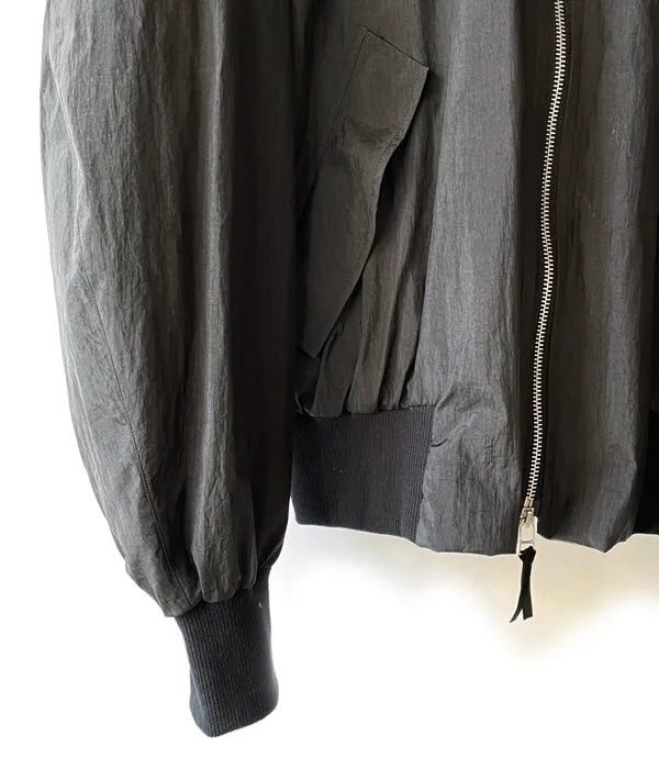 POLYPLOID/BOMBER JACKET B (BLACK)