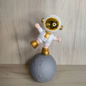 Resin Moon Landing Astronaut Table Decor