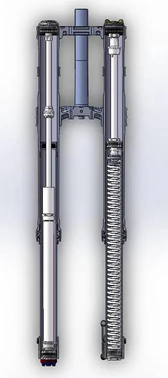 RFLOXA Hawk31 Gold Max Front Fork - 55LBS 228 travel