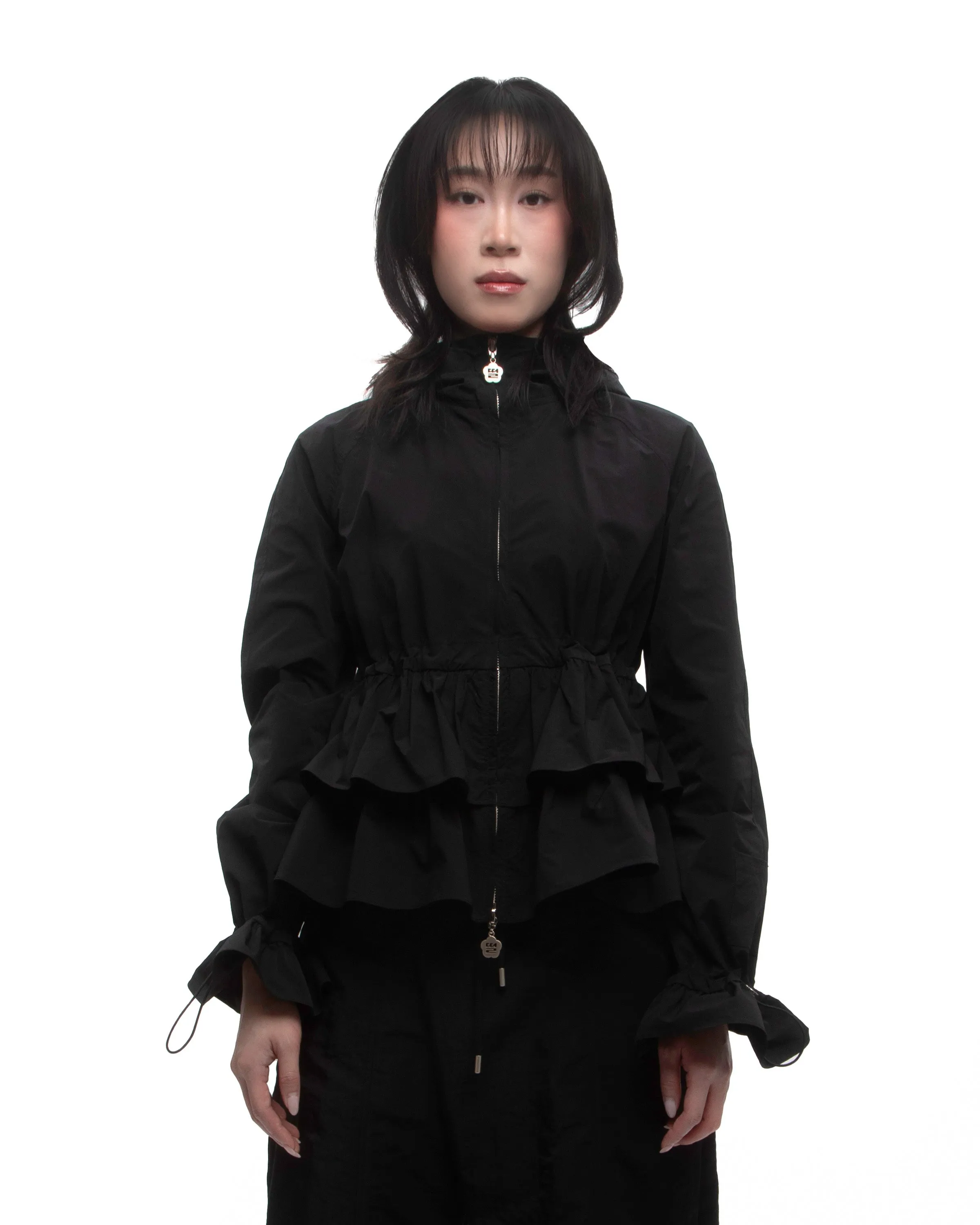 RUFFLE UMMA SHELL JACKET