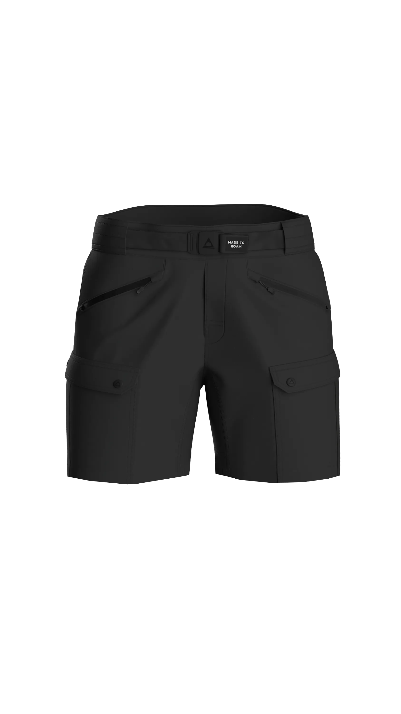 Sandstone Recycled Active Trail Short - Black