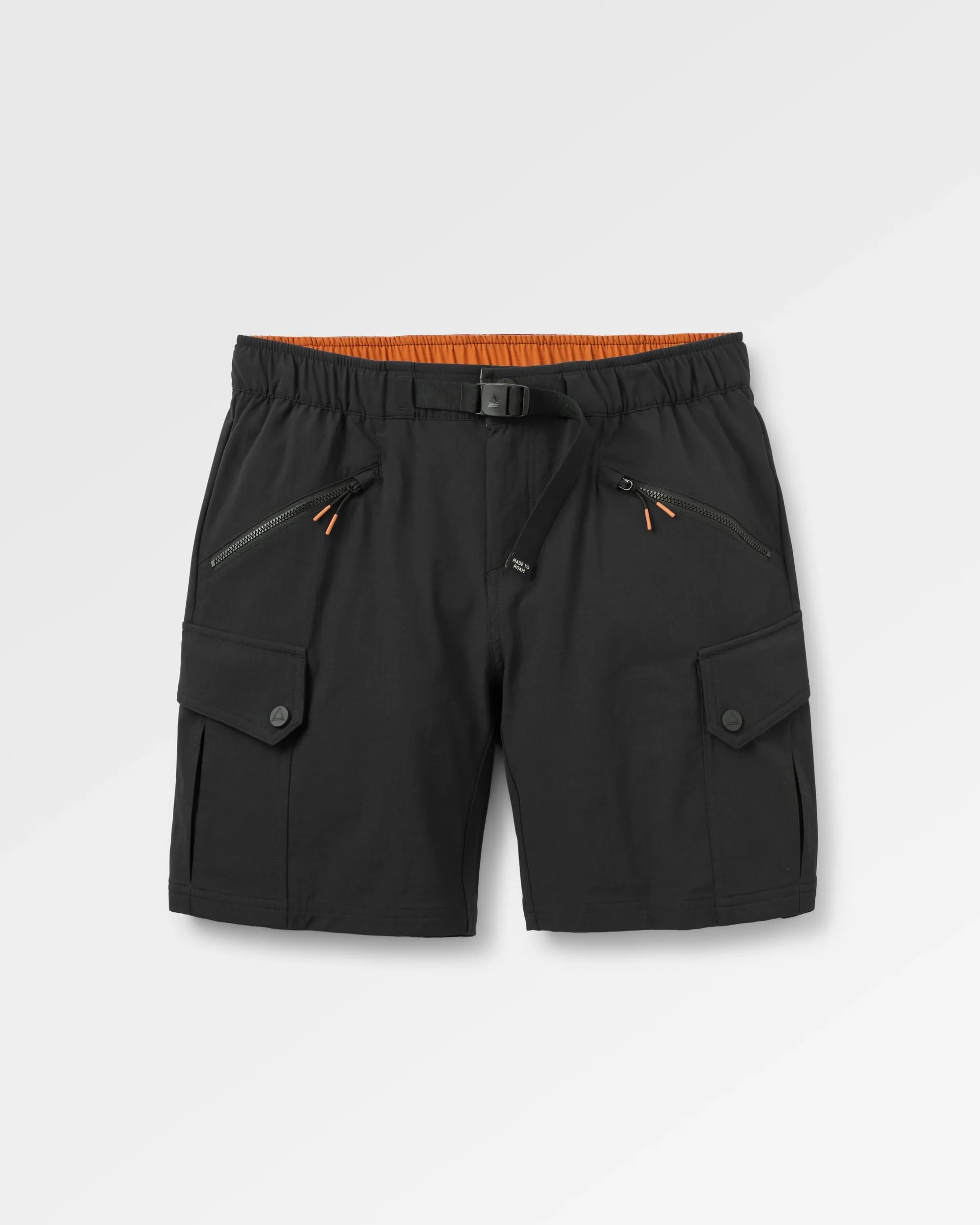 Sandstone Recycled Active Trail Short - Black