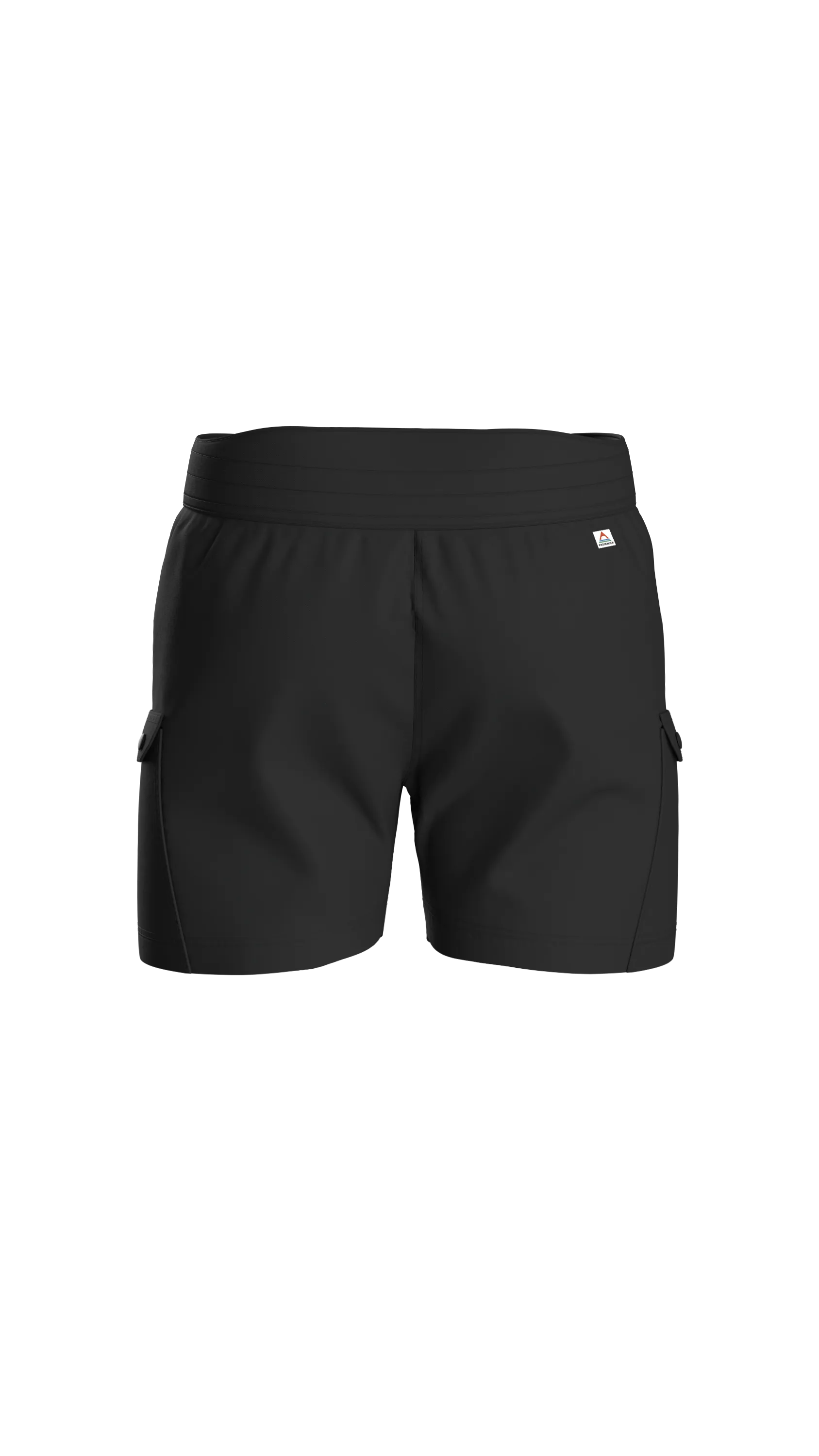 Sandstone Recycled Active Trail Short - Black