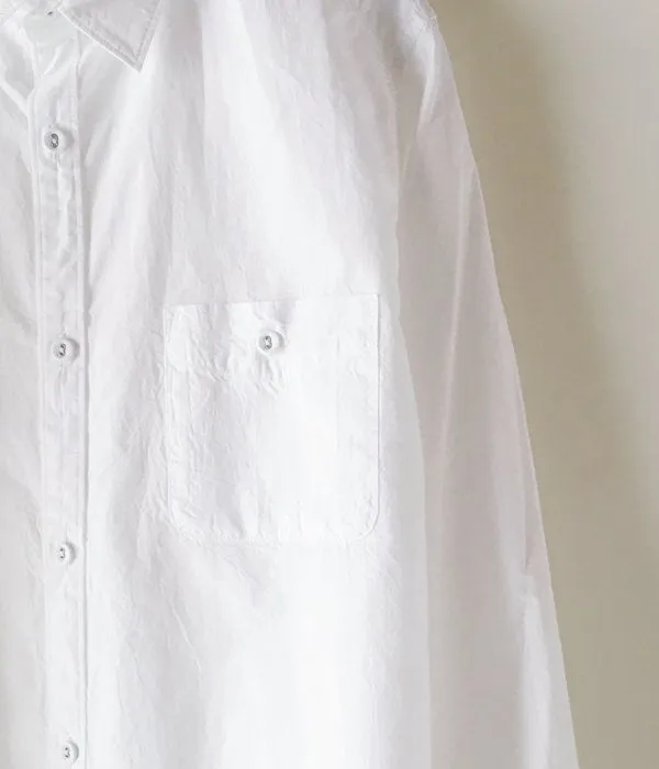 White Mountaineering Wardrobe/BROAD SHIRT (WHITE)